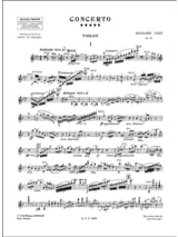 Concerto Violon op. 20 - LALO - Partition - Violon